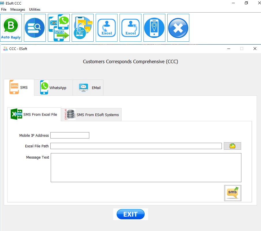 نظام CCC الشامل لمراسلات العملاء