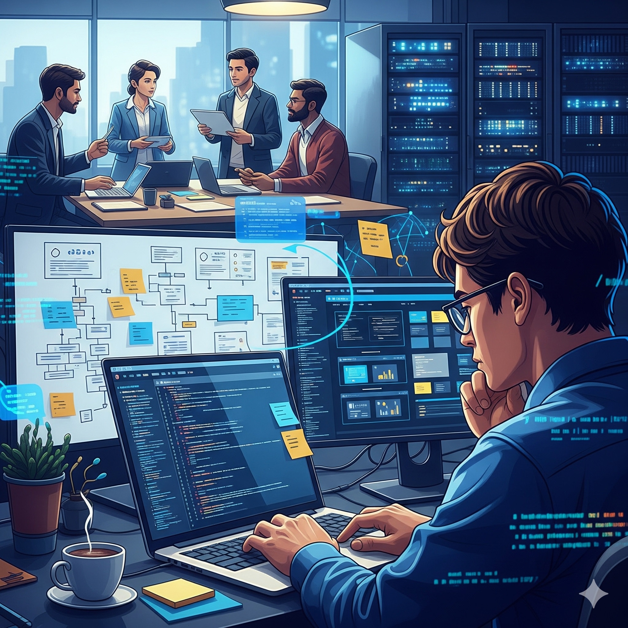 تطوير البرمجيات في إسكندر سوفت